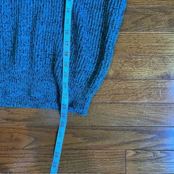 Saturdays | VINTAGE 90s Crewneck Sweater, Large, Blue, Relaxed, Grandpa - Picture 4 of 8